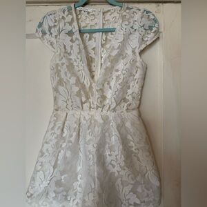 Slide Show from the “Never let me go” serie 
Romper in Porcelain Color
